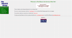 Desktop Screenshot of hausertrack.com